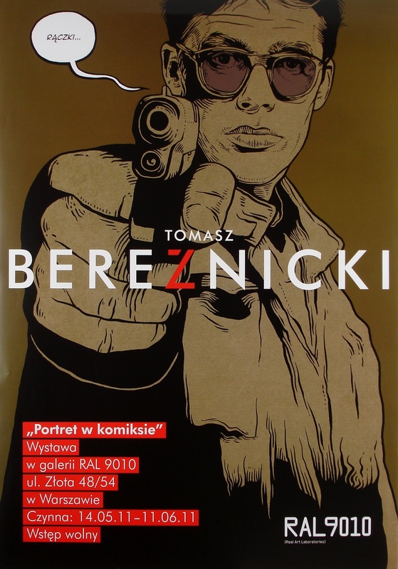 Tomasz Bereznicki. Portret w komiksie, Portrait in comic book, Bereznicki Tomasz Tomasz Bereznicki. Portret w komiksie, Portrait in comic book, Bereznicki Tomasz