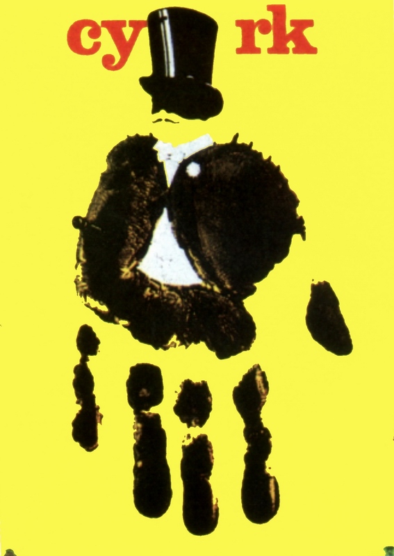 Circus Clown - handprint yellow — Andrzej Pągowski